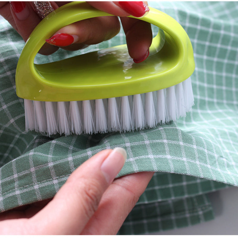 Cleaning Brush Colorful Egg-Shaped Cleaning Brush Multifunctional Home Laundry Brush Candy Brush Clothing Shoe Cleaning