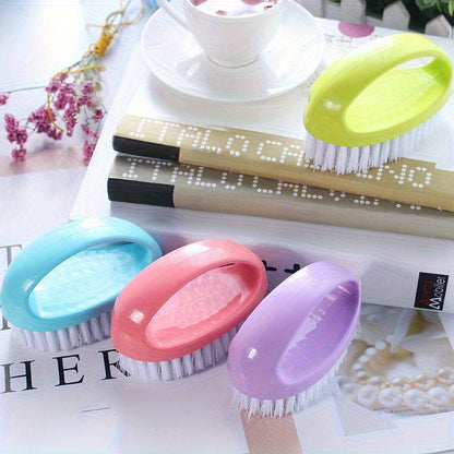 Cleaning Brush Colorful Egg-Shaped Cleaning Brush Multifunctional Home Laundry Brush Candy Brush Clothing Shoe Cleaning
